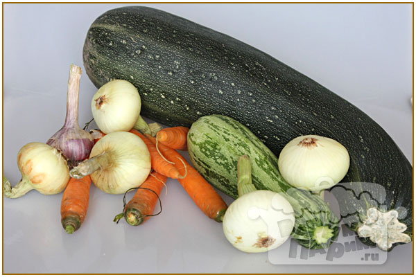 набор овощей для икры