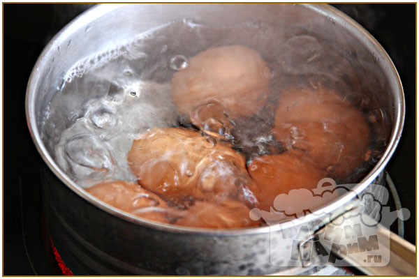сварить яйца вкрутую